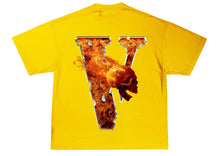 Load image into Gallery viewer, Juice Wrld x Vlone Inferno Tee Yellow
