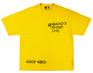 Juice Wrld x Vlone Inferno Tee Yellow